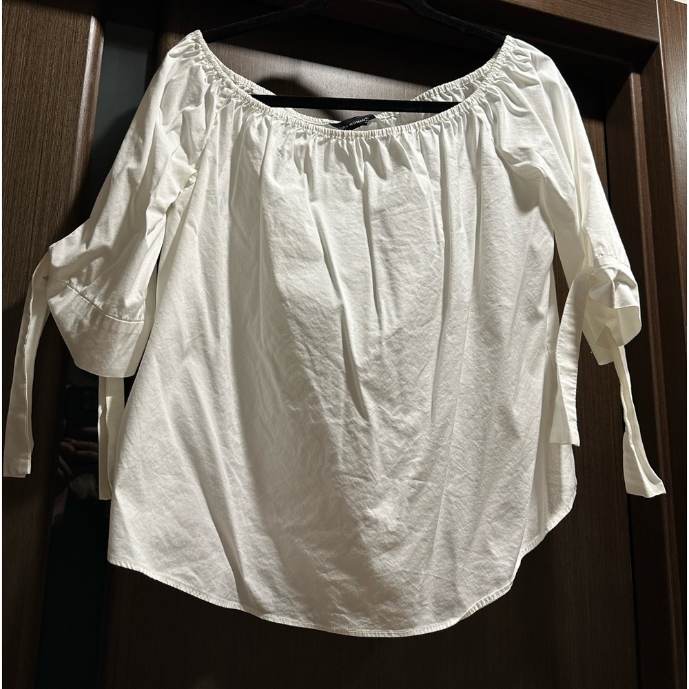 Zara white shirt